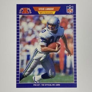 1989 Pro Set Football Card Steve Largent #396 HOF Vintage